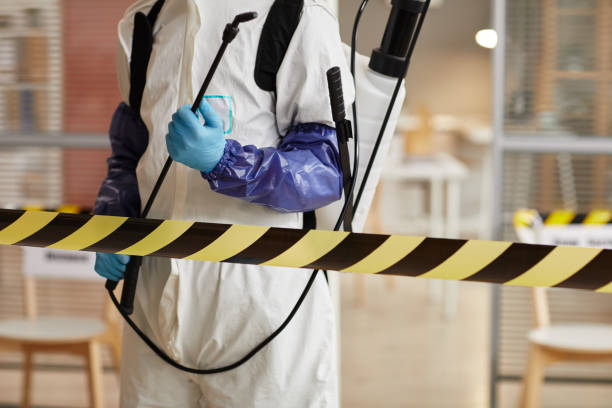 Professional Crime Scene Cleanup technician working in Newport, IN